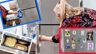 This is how I clean my Stainless Steel Fridge 