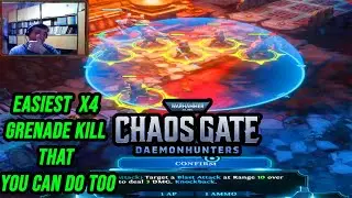 WH40K Chaos Gate Daemonhunters Legendary Difficulty How I Did A Four Men Grenade Kill Glorious Deed