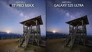 iPhone 17 Pro Max VS Samsung Galaxy S25 Ultra | Night Mode Camera Test 