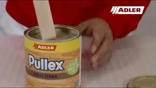 Экологически чистое масло для древесины  Pullex Aqua-Terra