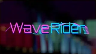 Wave Rider | Gameplay 1, Tutorial | Retro Futuristic 3D Arcade Racing Game
