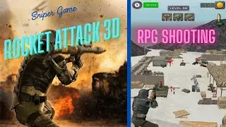Rocket Attack 3D 😍💥🇬🇧 RPG shooting 🥂