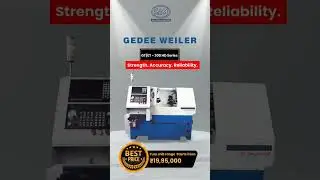 Gedee Weiler Turn Mill Range &ndash; Accuracy Meets Durability | Starts @ ₹19,95,000