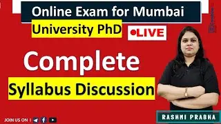 Mumbai University PhD MU_PET_MET_MOCK  2021 | Complete Discussion of Computer Science Syllabus