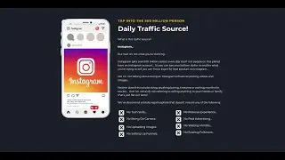 🔥Como INSTAGRAM TRAFFIC - THE WORLDS 1ST INSTAGRAM TRAFFIC BOT!