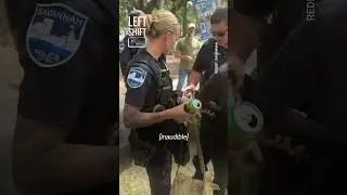 Arrest at Pro-Democracy Protest for Wearing Masks