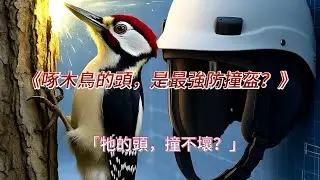 「牠每天拿頭撞樹一萬次，卻沒事？啄木鳥的腦震盪奇蹟」
