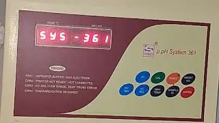 Systronics pH Meter 361 Full Demo & Calibration | How to use pH Meter 361
