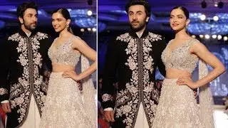 Ranbir Kapoor And Deepika Padukone Walk Together For Mijwan Fashion Show 2018 | The Walk Of Mijwan