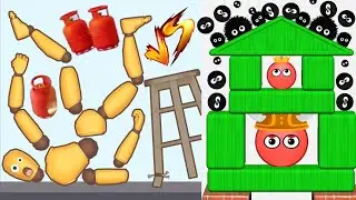 Ragdoll Break 🏵️VS 🏵️ Hide Ball Brain Teaser - SS Gaming || Max GamePlay Walkthrough iOS #001