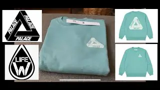 Palace Slub Crew Green Dropped Week 7 Autumn 2021