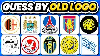GUESS THE FOOTBALL TEAM BY ITS OLD LOGO | FOOTBALL QUIZ TRIVIA 2025