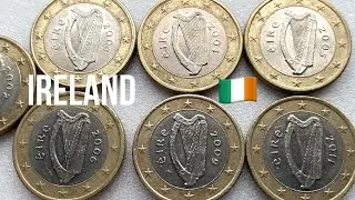 1 euro Ireland 2002 2003 2004 2005 2006 2009 2011