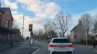 Road Trip UK 🇬🇧 | Driving From Bolsover To Mansfield | Raw Footage | Via Glapwell | Pleasley | A632