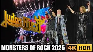 Judas Priest Live - Painkiller - Monsters of Rock Brazil 2025 4K HDR