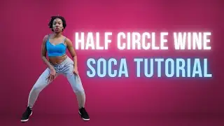 Easy breakdown of how to do a half circle wine - Soca Dance Tutorial | Jab in Shape