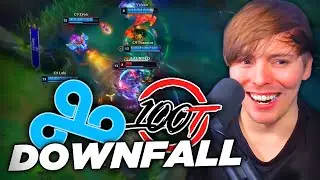 THE MOST GLORIOUS HATEWATCH OF MY LIFE - C9 vs 100T