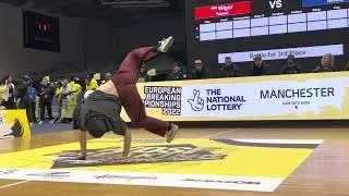 WIGOR VS DANIEL | 3rd PLACE BBOY BATTLE WDSF EUROPEAN BREAKING CHAMPIONSHIPS 2022 MANCHESTER