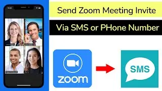 How to Send Zoom Meeting Invite Via SMS?