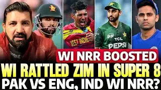 WI NRR Sky High, IND's scenario for Semifinal | PAK vs ENG , pitch looks flat
