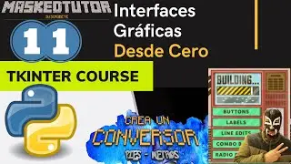 Python Tkinter - Desde CERO | Conversor Pies-Metros App - Interfaces Gráficas GUI