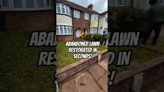 Restoring an Abandoned Lawn for New Homeowners | Satisfying Lawn Care Transformation!
