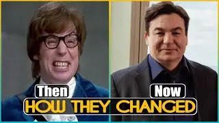 Austin Powers: International Man of Mystery 1997 CAST THEN AND NOW 2022