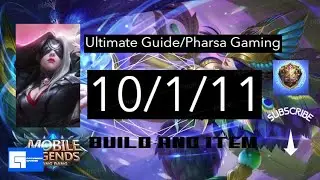 HOW TO USE PHARSA/ULTIMATE GUIDE/MIDLANER/BEST ITEM.