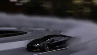 Realistic Car Burnout Animation Render