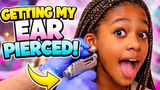 I Wasn&rsquo;t Ready for This 😭 | Piercing My Daughter&rsquo;s Ears