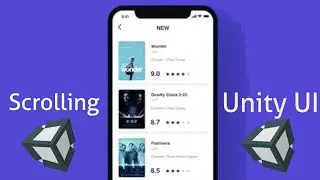 Scrolling In Unity || Scroll Rect #UnityUI