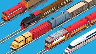 Types of train🚄 | Learn Train Transport name | Steam Train, Diesel train and Electric Train🚉 #kids