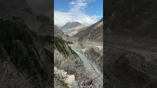 View from Altit Fort Hunza #mountains #gilgitbaltistan #shortsyt #pakistan #hunzariver #nature