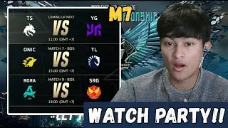 TL vs ONIC | M7 WATCH PARTY | LIVE (Shorts)