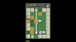 Pushing Machine (Extreme) Level Puzzle 199 - Perfect Solution