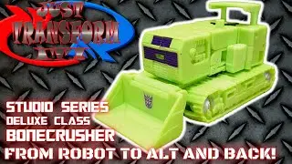 JUST TRANSFORM IT!: Studio Series '86 Deluxe Bonecrusher