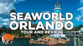 SeaWorld Orlando Tour and Review & IceBreaker Construction Update!