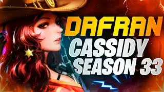 Dafran Rank 96 OP Cassidy (McCree) gameplay - Overwatch Season 33 Top 500