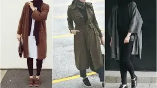 Hijab outfits/Layering for fall and winter ( 2016/2017)