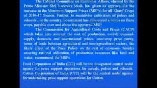 minimum support prices for 2016-17 kharif