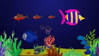 Deep Sea Fish Lullaby 🌊🐠  Calming Ocean Animation & Soft Sleep Music for Babies🎶