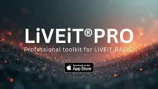 LiVEiT PRO iOS release version 1.0 now available on the app store