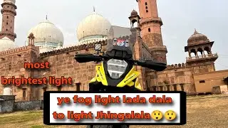 HJG Fog Lights Installation In Suzuki V strom 250 | Best Fog Lights