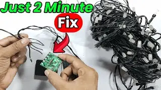 You will learn the easiest method in just 2 minutes | Diwali light repair | Diwali light repair k...