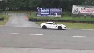 Callaway SC757 Z06 and Porsche 911 Turbo S at Summit Point