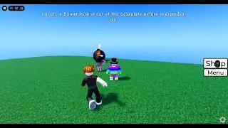 Dont press the button stage #17 Uh oh a bomb push it out of the baseplate before it explodes