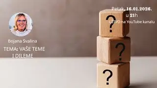 Vaše teme i dileme - Petkom u 21 s Bojanom - 16.01.2026.
