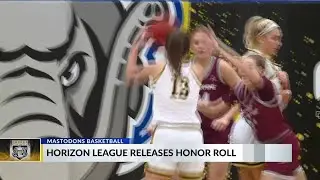 Mastodons honored as Horizon League releases all conference awards for 2023-24 basketball season