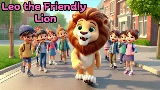 Leo the Friendly Lion | Kids Song.