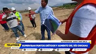 🌐ROMA🚨 SUPERVISAN PUNTOS CRÍTICOS Y AUMENTO DEL RÍO CHICAMA
